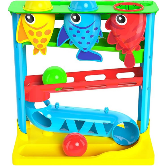 Move2Play, Feed The Fish | Interactive Baby & Toddler Toy | 1, 2+ Year Old Gift & Birthday Present | Boys & Girls Babies Ages 6, 7, 8, 9, 10, 12, 18, 24+ Months Old Nirvana Guru