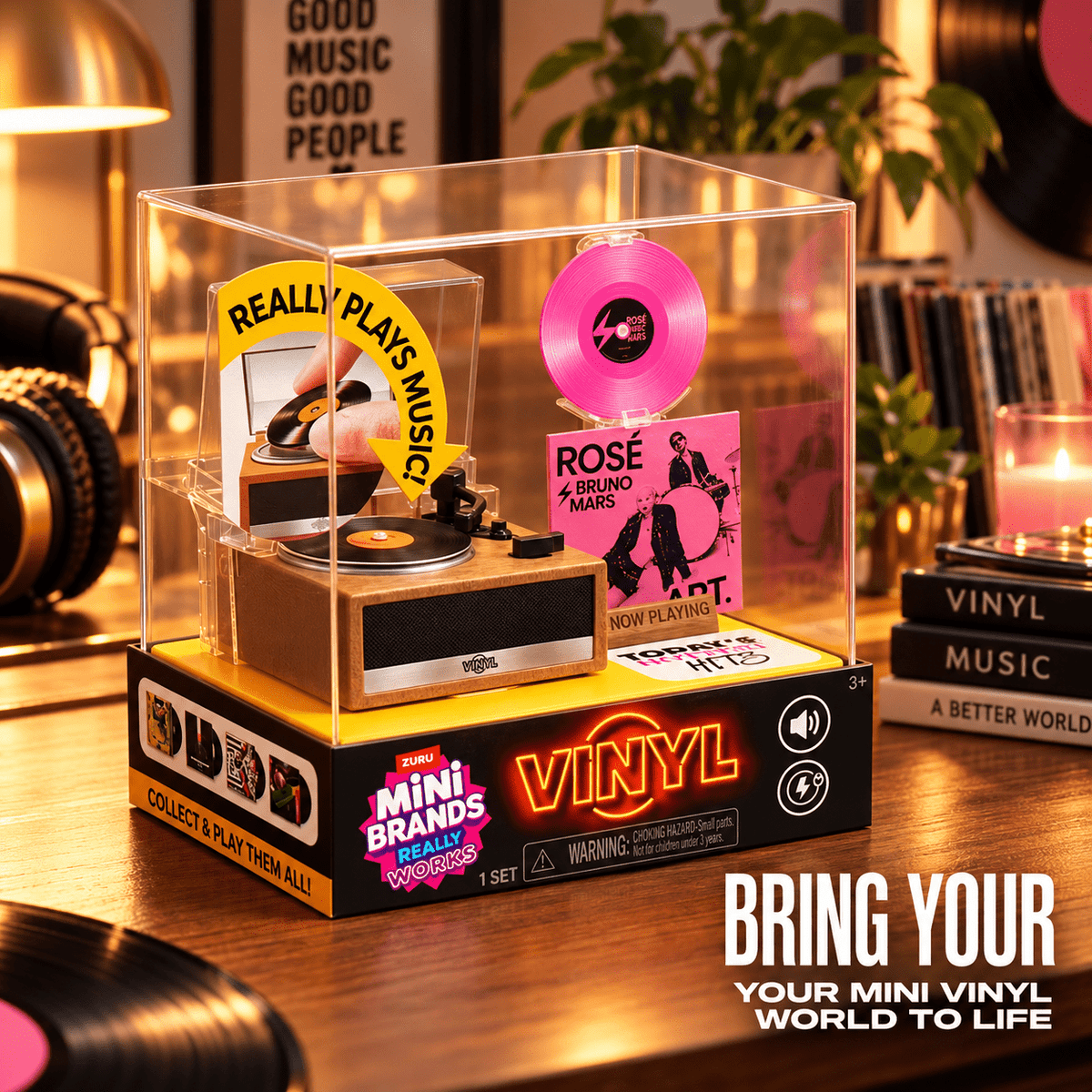 Mini Brands Really Works Vinyl Playset Series 1