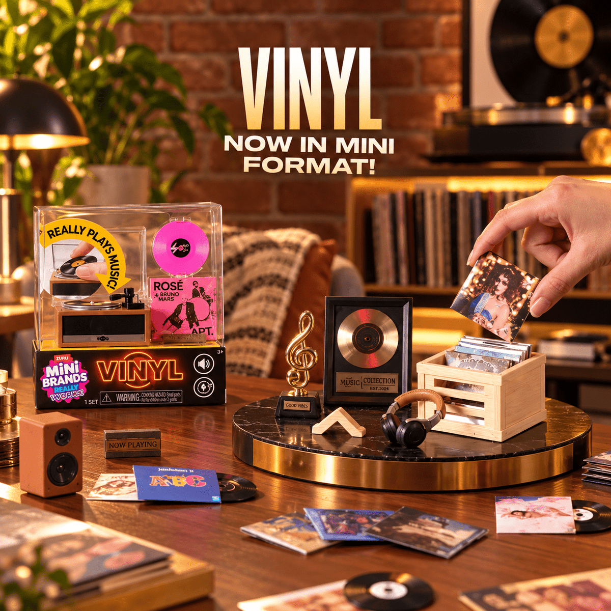 Mini Brands Really Works Vinyl Playset Series 1