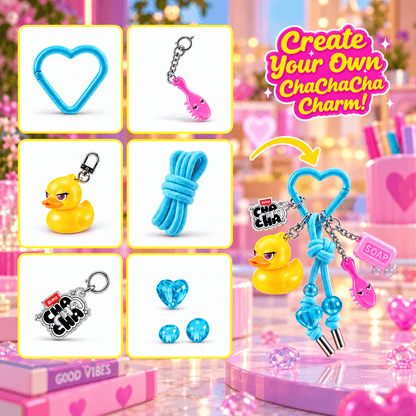 ZURU ChaChaCha Charms Keychain – Collectible Keychain Toy