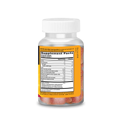 Airborne 750mg Vitamin C Gummies For Adults, Immune Support Supplement with Powerful Antioxidants Vitamins C & E - 42 Gummies, Very Berry Flavor Nirvana Guru