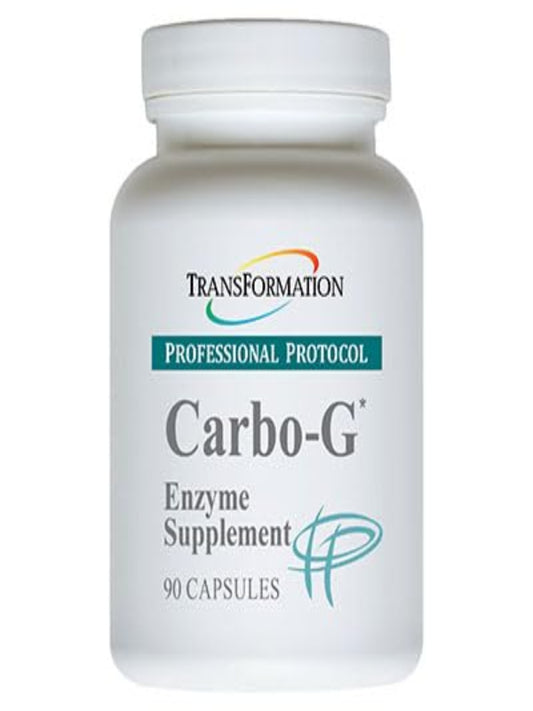 TRANSFORMATION THE GENESIS OF GOOD HEALTH Enzymes Carbo-G High Potency Enzyme Blend Formula Supplement with Probiotics & Herbs for Carbohydrate Breakdown, Nutrient Absorption, 90 Capsules - Nirvana Guru