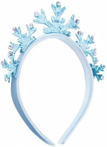 LUV HER Frozen Princess Dress Up Accessory Set - Jewelry Set - Princess Elsa Tiara Set - Giftable Box - Birthday Gifts For Girls - Holidays Gift - Girl Toys Dress Up Kit - Ages 3+ nirvanaguru