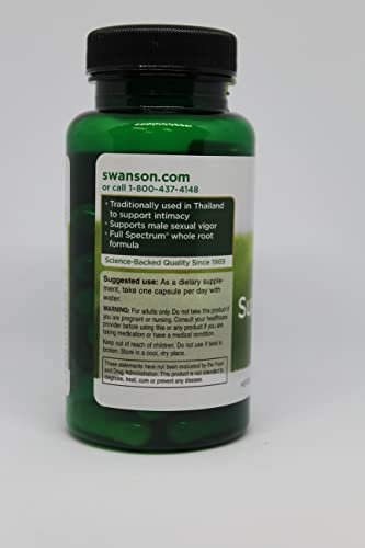 Swanson Butea Superba Root Full Spectrum Intimacy & Sexual Support 400 Milligrams 60 Capsules 2 Pack Nirvana Guru