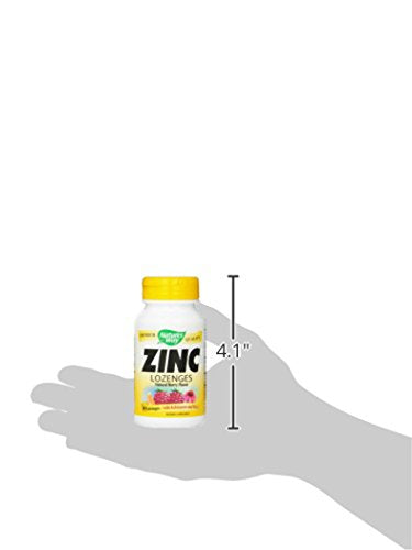 Nature's Way Zinc Lozenges with Vitamin C & Echinacea, Immune Support*, 23 mg of Zinc & 100 mg of Vitamin C per Serving, Wild Berry Flavored, 60 Lozenges (Packaging May Vary) - Nirvana Guru