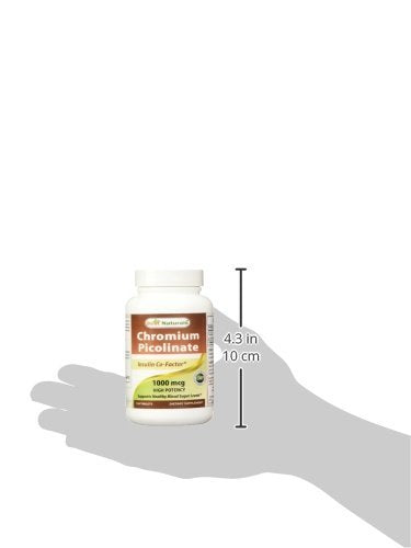 Best Naturals Chromium Picolinate 1000 mcg 120 Tablets Nirvana Guru