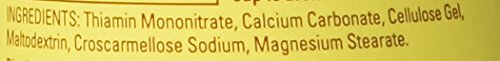 Nature Made Vitamin B1 100 mg, Dietary Supplement for Energy Metabolism Support, 100 Tablets, 100 Day Supply - Nirvana Guru