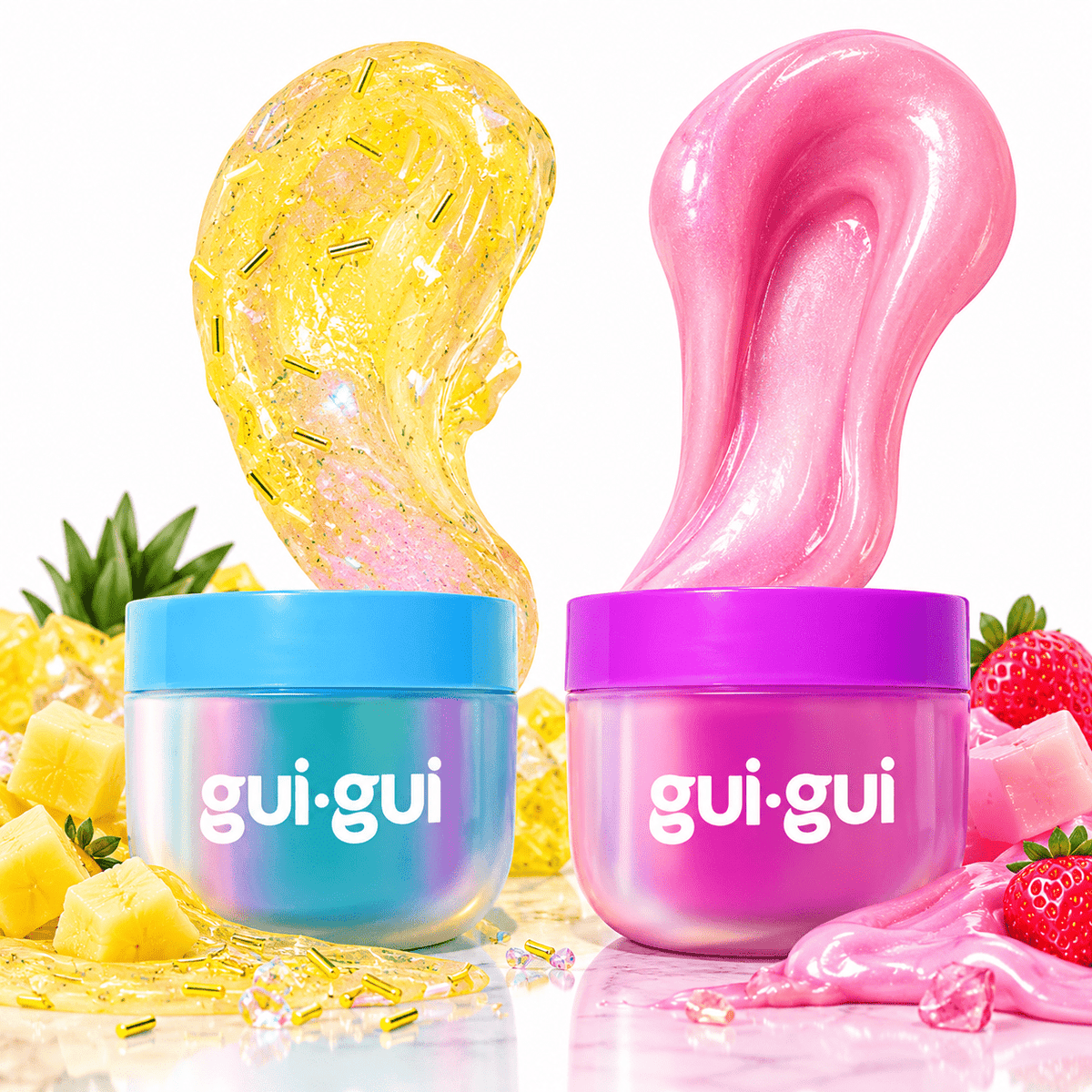 GUI GUI Tropical Deluxe Slime Gift Set, 42 Pieces
