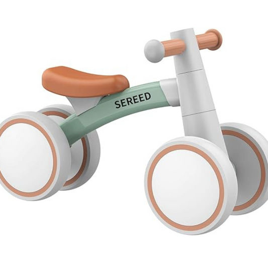 SEREED Baby Balance Bike for 1 Year Old Boys Girls 12-24 Month Toddler Balance Bike, 4 Wheels Toddler First Bike, First Birthday Gifts Nirvana Guru