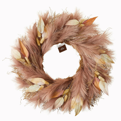 Harvest Pampas Grass Wreath, Halloween by Way To Celebrate nirvanaguru