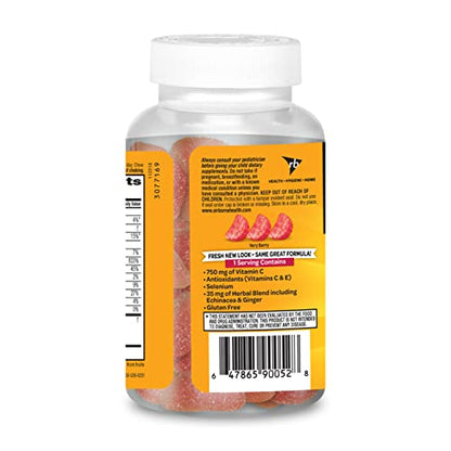 Airborne 750mg Vitamin C Gummies For Adults, Immune Support Supplement with Powerful Antioxidants Vitamins C & E - 42 Gummies, Very Berry Flavor Nirvana Guru