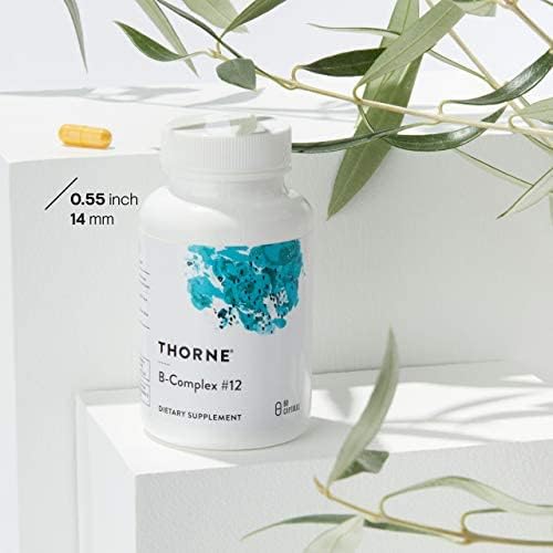 THORNE B-Complex #12 - Vitamin B Complex with Active B12 and Folate - 60 Capsules - Nirvana Guru