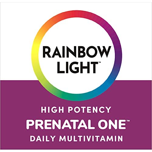 Rainbow Light Prenatal One High Potency Daily Multivitamin with Folate, Ginger and Probiotics; Supports Mom and Baby from Conception to Nursing; Vegan, 150 Tablets,* Pack May Vary Nirvana Guru