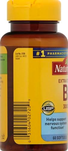 Nature Made Extra Strength Vitamin B12 3000 mcg, Dietary Supplement for Energy Metabolism Support, 60 Softgels, 60 Day Supply - Nirvana Guru
