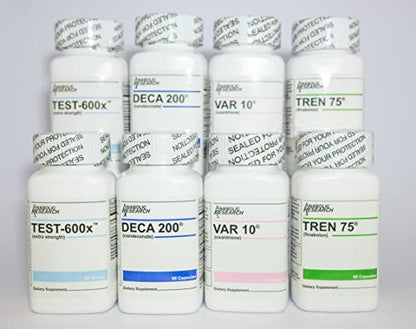 Power Stack +Plus (Test Support System) - Test-600x, Deca 200, VAR 10, Tren 75-2 Month Supply Nirvana Guru