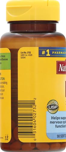 Nature Made Vitamin B12 1000 mcg, Dietary Supplement for Energy Metabolism Support, 150 Softgels, 150 Day Supply - Nirvana Guru