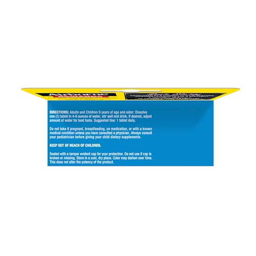 Airborne® Effervescent Tablets - Electrolyte Replenisher - Strawberry Lemon 72/10 ct. Nirvana Guru