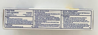 Doctor Butler’s Hemorrhoid & Fissure Ointment – Hemorrhoid Treatment and Hemorrhoid Cream with Lidocaine and Phenylephrine HCI for Fast Acting Relief of Pain, Swelling, Discomfort, and Itching (1 oz.)