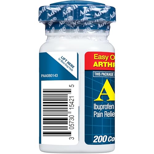 Advil Liqui-Gels minis Pain Reliever and Fever Reducer, Pain Medicine for Adults with Ibuprofen 200mg for Pain Relief - 200 Liquid Filled Capsules