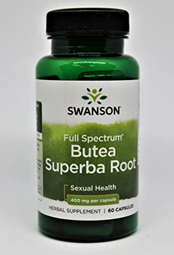 Swanson Butea Superba Root Full Spectrum Intimacy & Sexual Support 400 Milligrams 60 Capsules 2 Pack Nirvana Guru