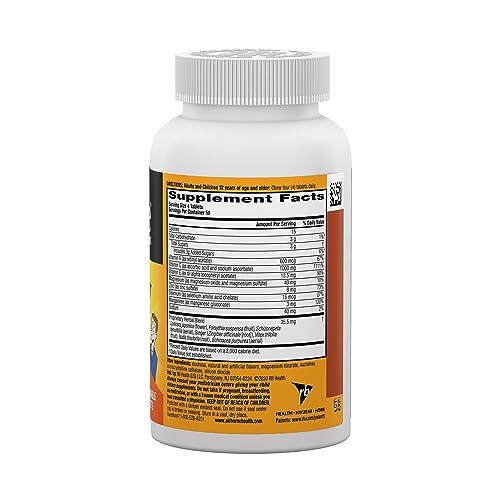 Airborne Vitamin C 1000mg (per Serving) - Citrus Chewable Tablets (116 Count in a Bottle), Gluten-Free Immune Support Supplement, with Vitamins A C E, Zinc, Selenium, Echinacea, Ginger, Antioxidants Nirvana Guru