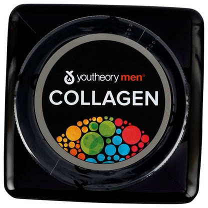 Youtheory Men's Collagen - 5,000 mg Collagen - Daily Supplement for Men - for Hair & Skin Support* - Gluten, Soy & Dairy Free - 290 Tablets - Nirvana Guru