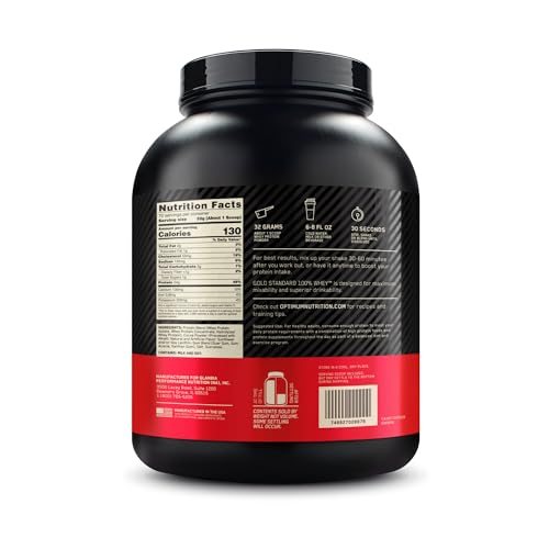 Optimum Nutrition Gold Standard 100% Whey Protein Powder, Double Rich Chocolate, 2 Pound (Packaging May Vary) - Nirvana Guru