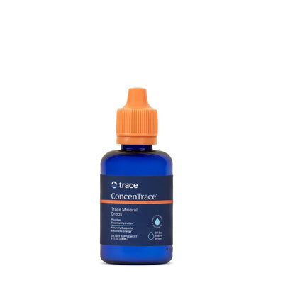 Trace Minerals ConcenTrace Trace Mineral Drops | All-Natural Liquid Minerals | Replenishes Electrolytes & Supports Hydration, Energy, Mood, Muscles, Digestion, & Restful Sleep | 8 fl oz (96 Servings) Nirvana Guru
