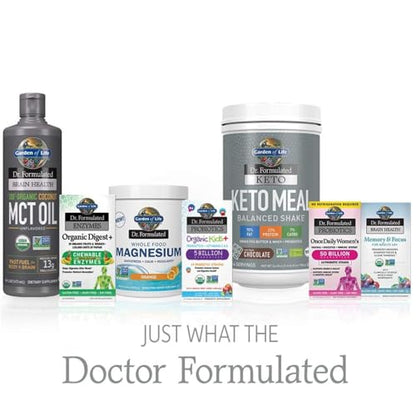 Garden of Life Whole Food Magnesium Powder, 421.5g - Raspberry Lemon, Vegan, Gluten & Sugar Free - Nirvana Guru