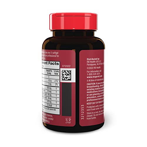 MegaRed - Omega-3 Krill Oil 350mg Softgels (130 Count in A Bottle), EPA & DHA Omega-3 Fatty Acids with No Fishy Aftertaste Unlike Fish Oil, Contains Antioxidant Astaxanthin - Nirvana Guru