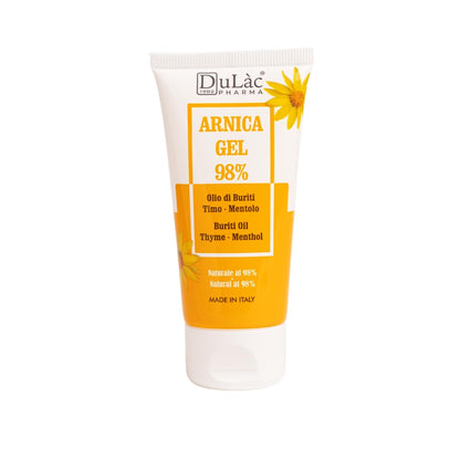 Dulàc - Arnica Gel for Bruising and Swelling 16.9 Fl Oz, 98% Arnica Montana Cream Extra Strength for Muscle and Joint Relief, Non-Greasy, Natural Formula, Cool Effect, Alcohol Free