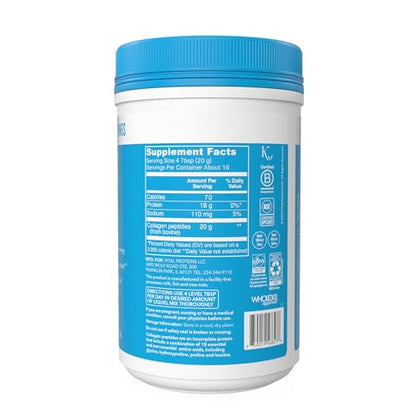 Vital Proteins Collagen Peptides Powder - Supports Hair, Nail, Skin, Bone & Joint Health, Unflavored, Collagen Protein 9.33 OZ - Nirvana Guru