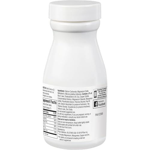 Caltrate Minis 600 Plus D3 Plus Minerals Calcium and Vitamin D Supplement Tablets, Bone Health and Mineral Supplement for Adults - 150 Count Nirvana Guru