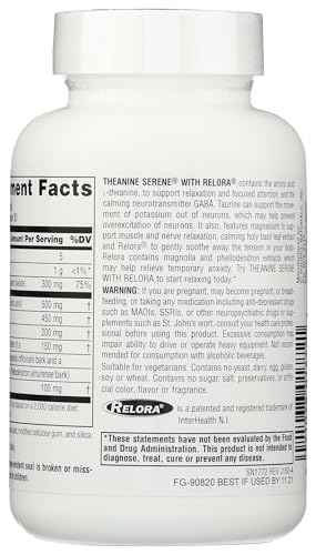 Source Naturals Theanine Serene with Relora, Calm Mind and Body* - 120 Tablets - Nirvana Guru