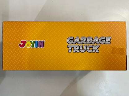 JOYIN Large Friction Powered Garbage Truck Toy Set, Includes Dumpster, Trash Bins, and Learning Cards for Kids, Boy Toys Birthday Gift for Boys Girls Kids Toddler Nirvana Guru