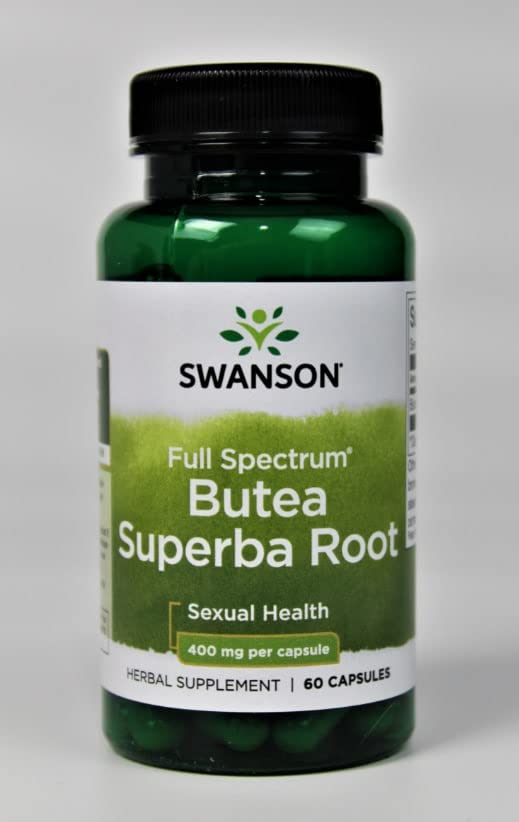 Swanson Butea Superba Root Full Spectrum Intimacy & Sexual Support 400 Milligrams 60 Capsules 2 Pack Nirvana Guru