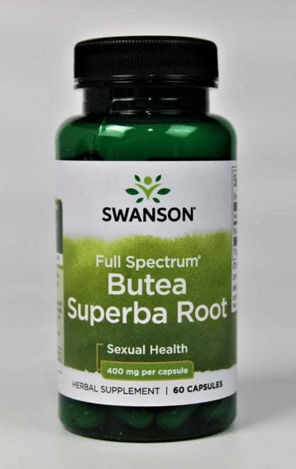 Swanson Butea Superba Root Full Spectrum Intimacy & Sexual Support 400 Milligrams 60 Capsules 2 Pack Nirvana Guru