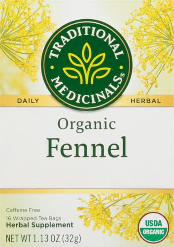 Traditional Medicinals Organic Fennel Tea, 16 Count - Nirvana Guru