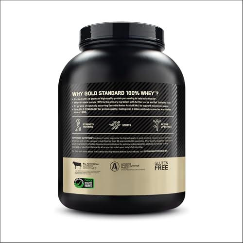 Optimum Nutrition Gold Standard 100% Whey Protein Powder, Double Rich Chocolate, 2 Pound (Packaging May Vary) - Nirvana Guru