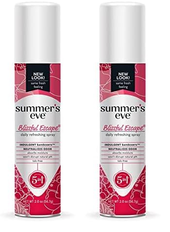 Summer's Eve Blissful Escape Daily Refreshing Feminine Spray, 2 oz Nirvana Guru