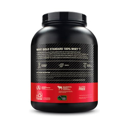 Optimum Nutrition Gold Standard 100% Whey Protein Powder, Double Rich Chocolate, 2 Pound (Packaging May Vary) - Nirvana Guru