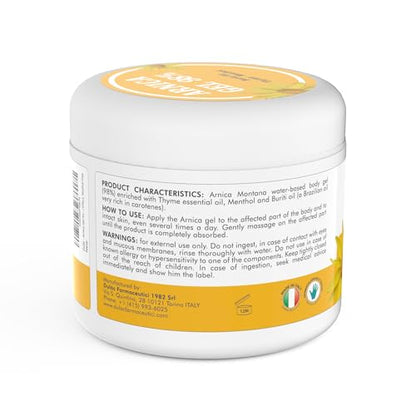 Dulàc - Arnica Gel for Bruising and Swelling 16.9 Fl Oz, 98% Arnica Montana Cream Extra Strength for Muscle and Joint Relief, Non-Greasy, Natural Formula, Cool Effect, Alcohol Free