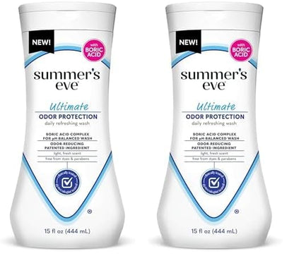 Summer's Eve, Ultimate Odor Control, Feminine Body Wash with Boric Acid, Removes Odor, Feminine Wash with pH Balance, 15 Fl Oz Nirvana Guru