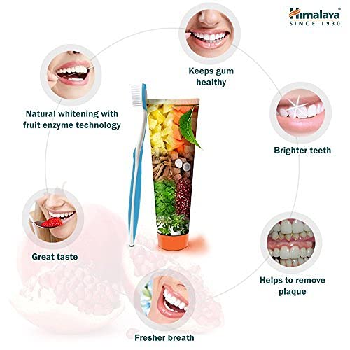 Himalaya Botanique Whitening Complete Care Toothpaste, Teeth Whitening, Fights Plaque, Fluoride Free, No Artificial Flavors, SLS Free, Cruelty Free, Foaming, Simply Mint Flavor, 5.29 Oz, 2 Pack - Nirvana Guru
