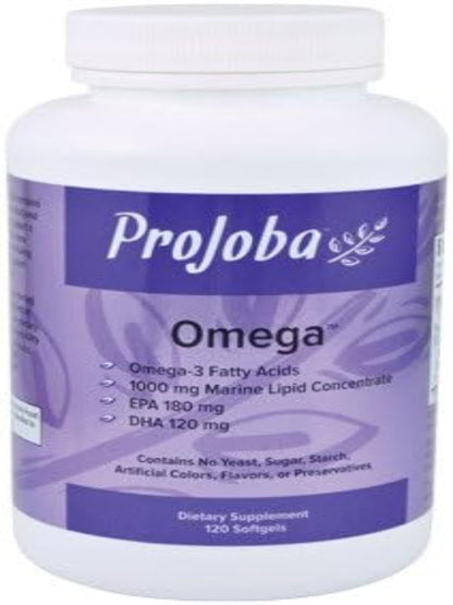 PROJOBA OMEGA 3 Essential fatty acids, EPA and DHA - 120 CAPS Nirvana Guru
