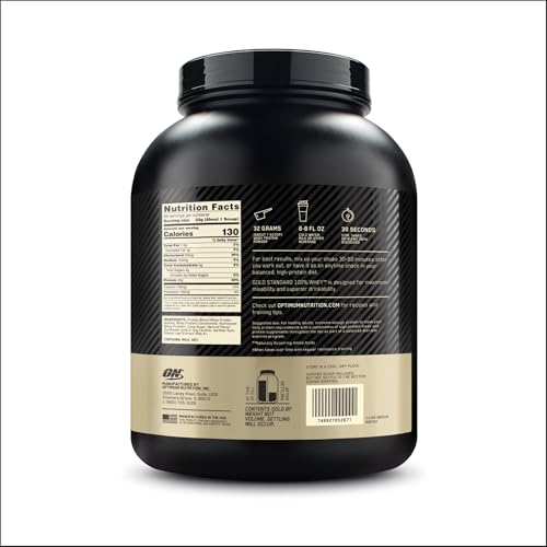 Optimum Nutrition Gold Standard 100% Whey Protein Powder, Double Rich Chocolate, 2 Pound (Packaging May Vary) - Nirvana Guru
