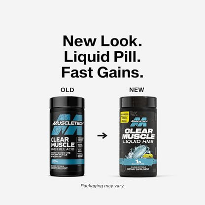 Muscletech HMB Supplements 1000mg, Clear Muscle (42 Liquid Softgels) - Highest Grade HMB for Lean Muscle & Recovery - HMB Free Acid Muscle Supplement - Help Decrease Muscle Breakdown Nirvana Guru