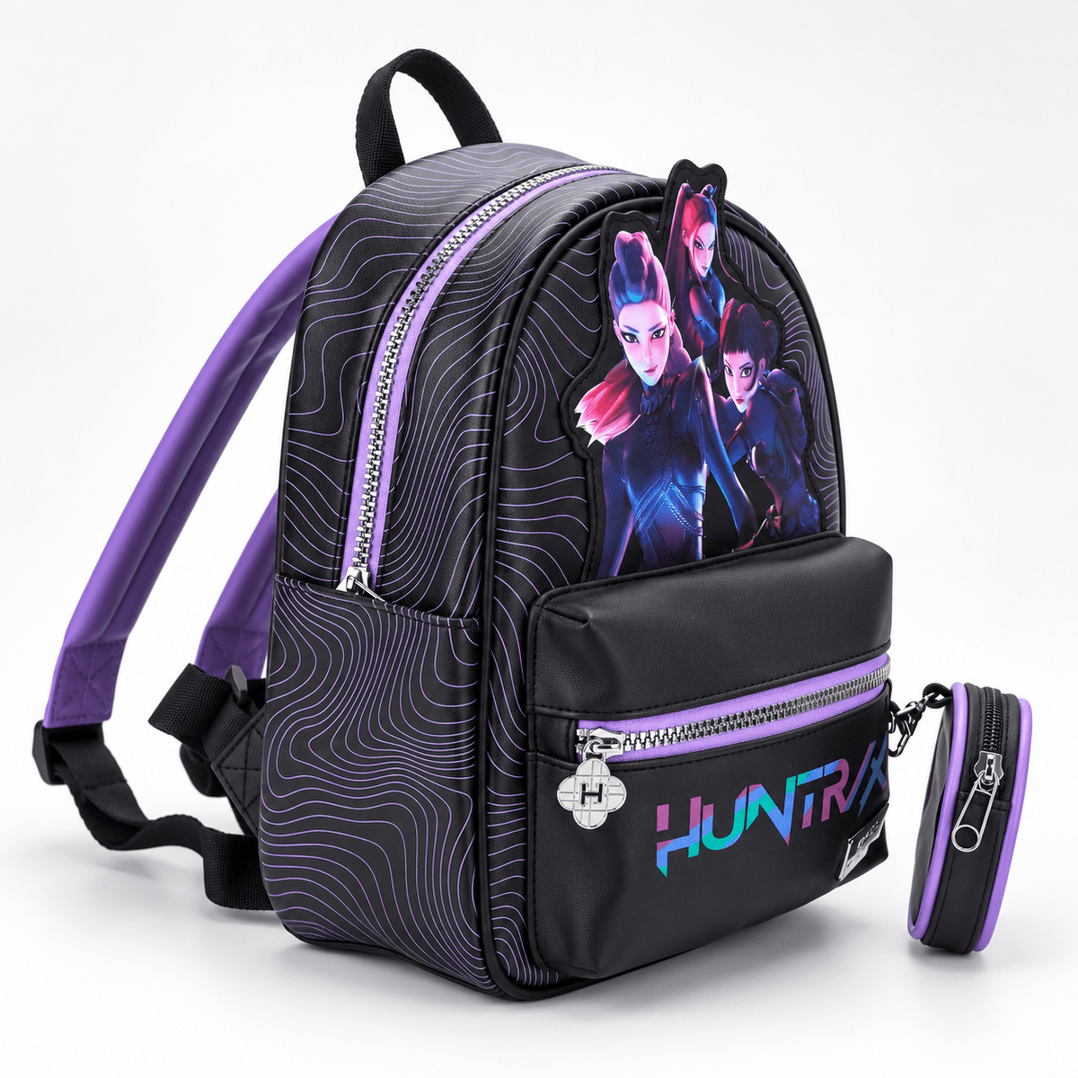 KPop Demon Hunters Mini Backpack with Matching Coin Pouch Charm