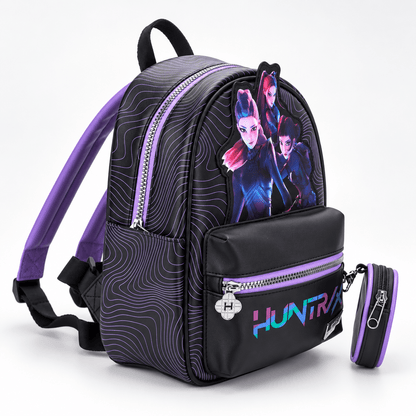 KPop Demon Hunters Mini Backpack with Matching Coin Pouch Charm