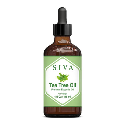 SIVA Lavender Essential Oil - 4 Fl Oz – Natural Lavender Oil - for Diffuser, Face, Skin Care, Aromatherapy, Hair Care, Scalp and Body Massage - with Dropper - Nirvana Guru